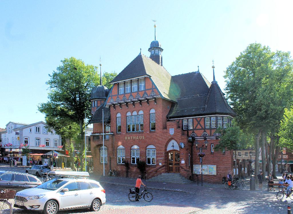 Rathaus Burg auf Fehmarn in Fehmarn
