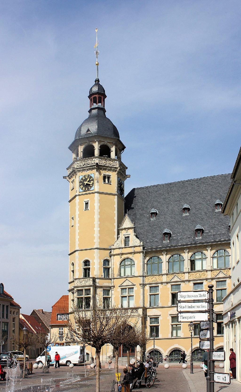 Rathaus Köthen in Köthen (Anhalt)