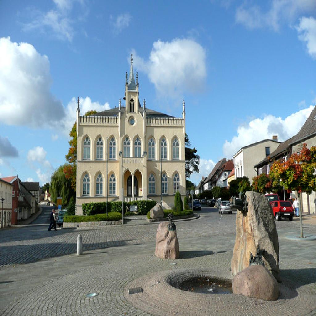 Rathaus Marlow in Marlow