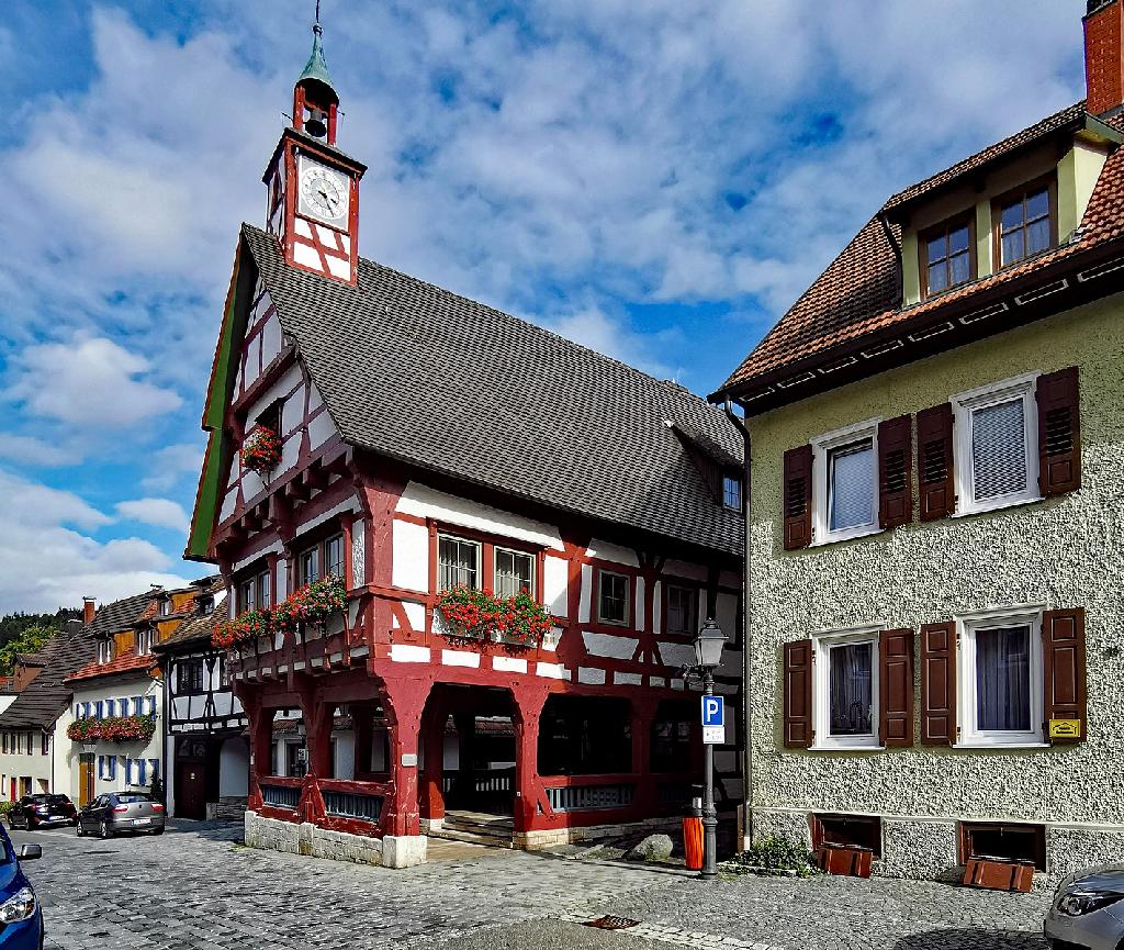 Rathaus Mühlheim an der Donau in Mühlheim an der Donau