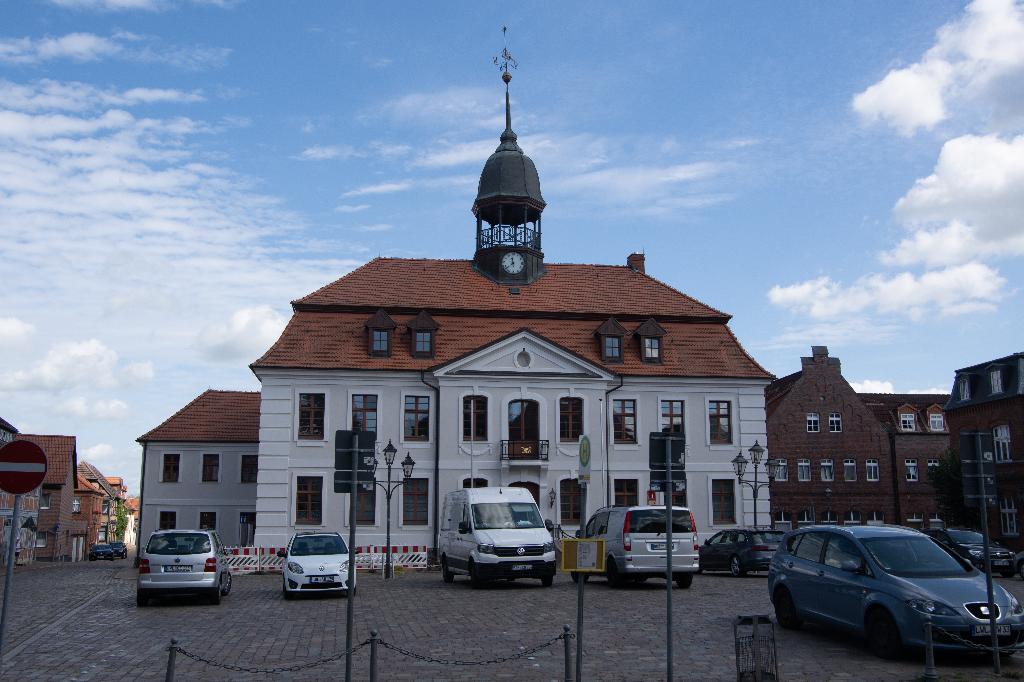 Rathaus Neustadt-Glewe in Neustadt-Glewe