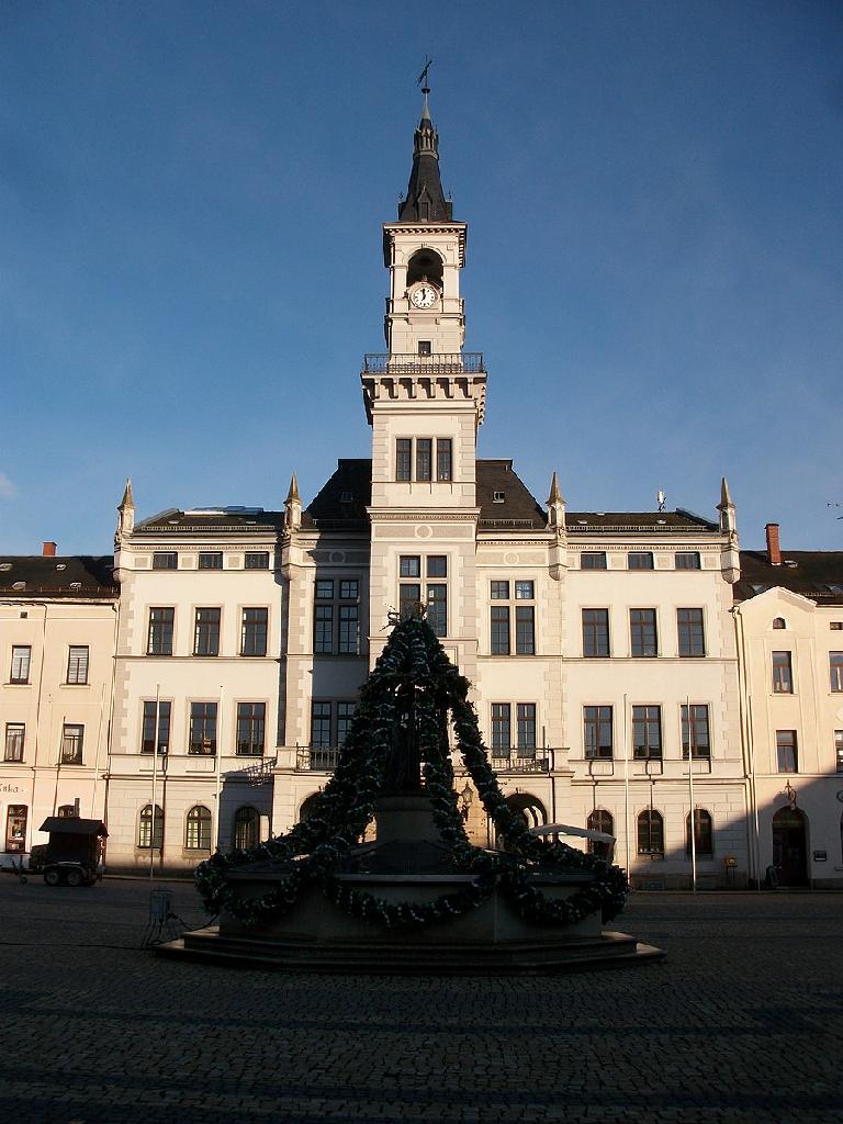 Rathaus Oelsnitz in Oelsnitz/Vogtland