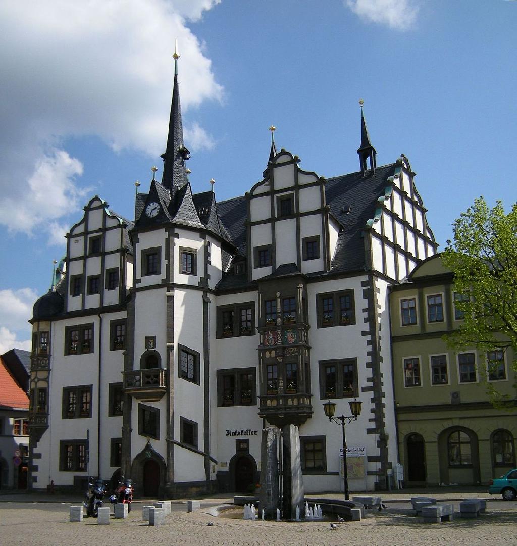 Rathaus Saalfeld in Saalfeld/Saale