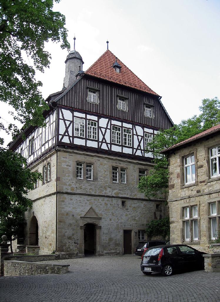 Rathaus zwischen den Städten in Warburg