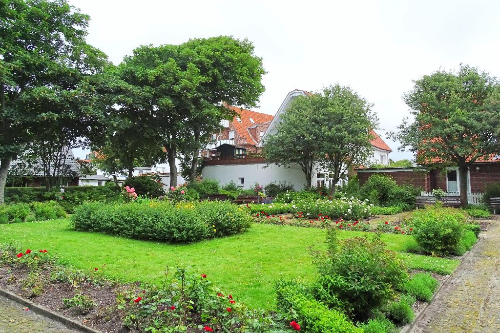 Rosengarten in Norderney