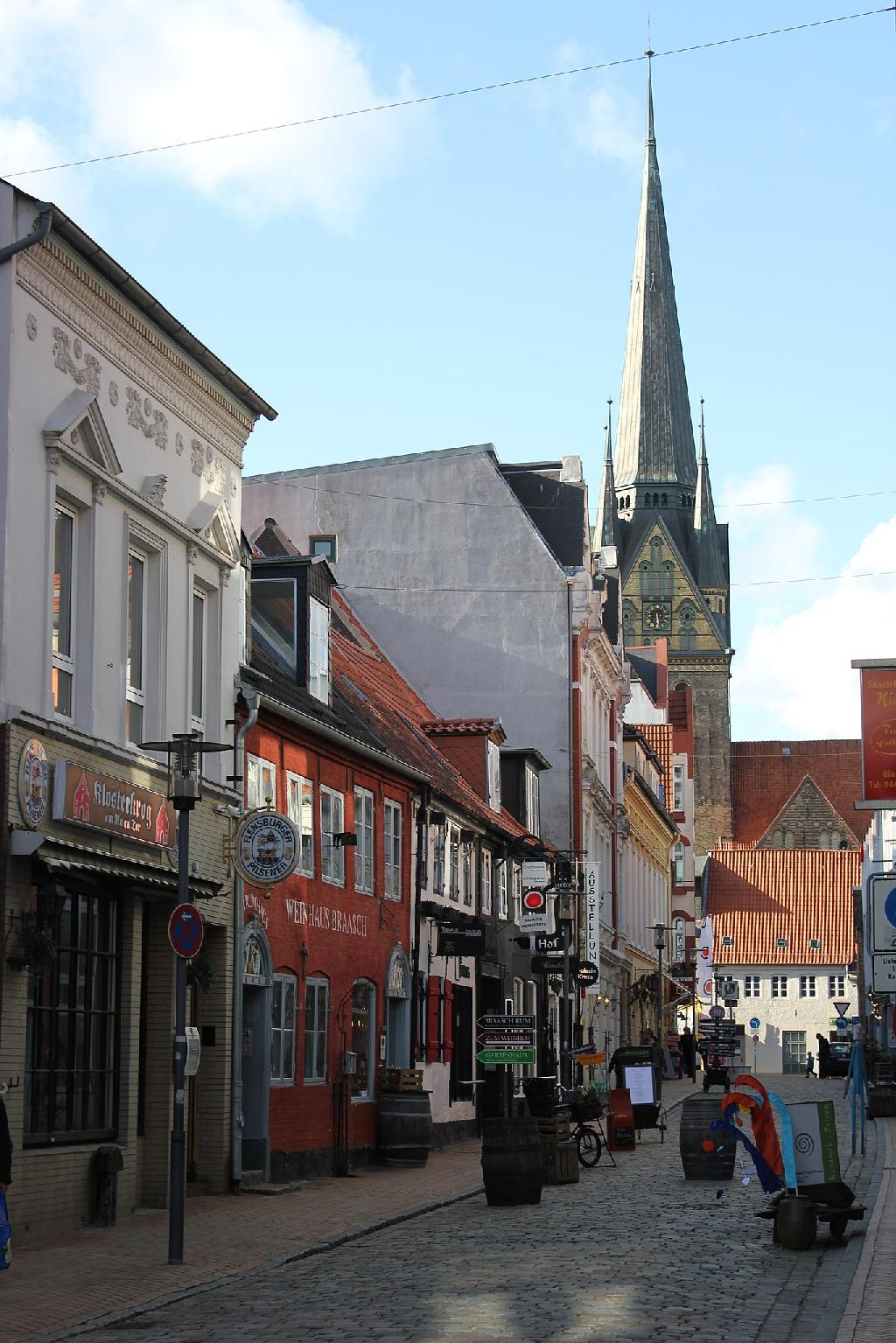 Rote Straße Flensburg in Flensburg