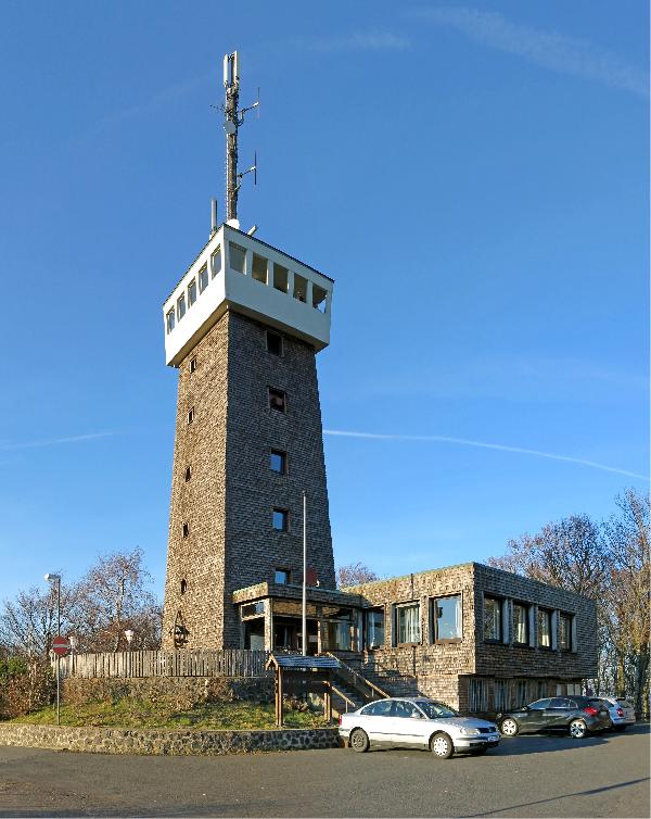 Rother Kuppe auf dem Turm