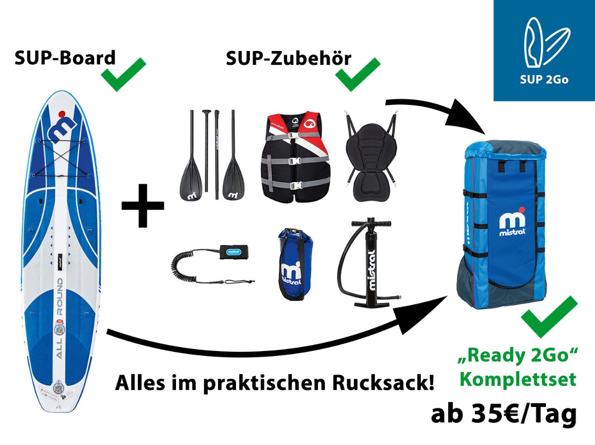 SUP 2Go Frankfurt Stand Up Paddling für Frankfurt FreizeitMonster