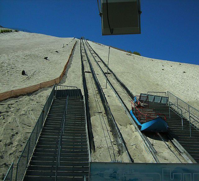 Sandskigebiet am Monte Kaolino