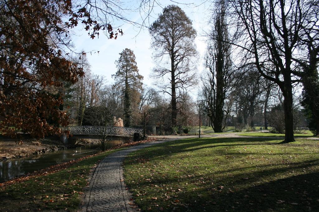 Schlossgarten in Hanau