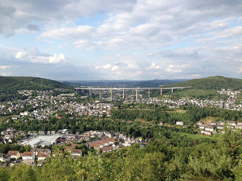 Siegtalbrücke in Siegen