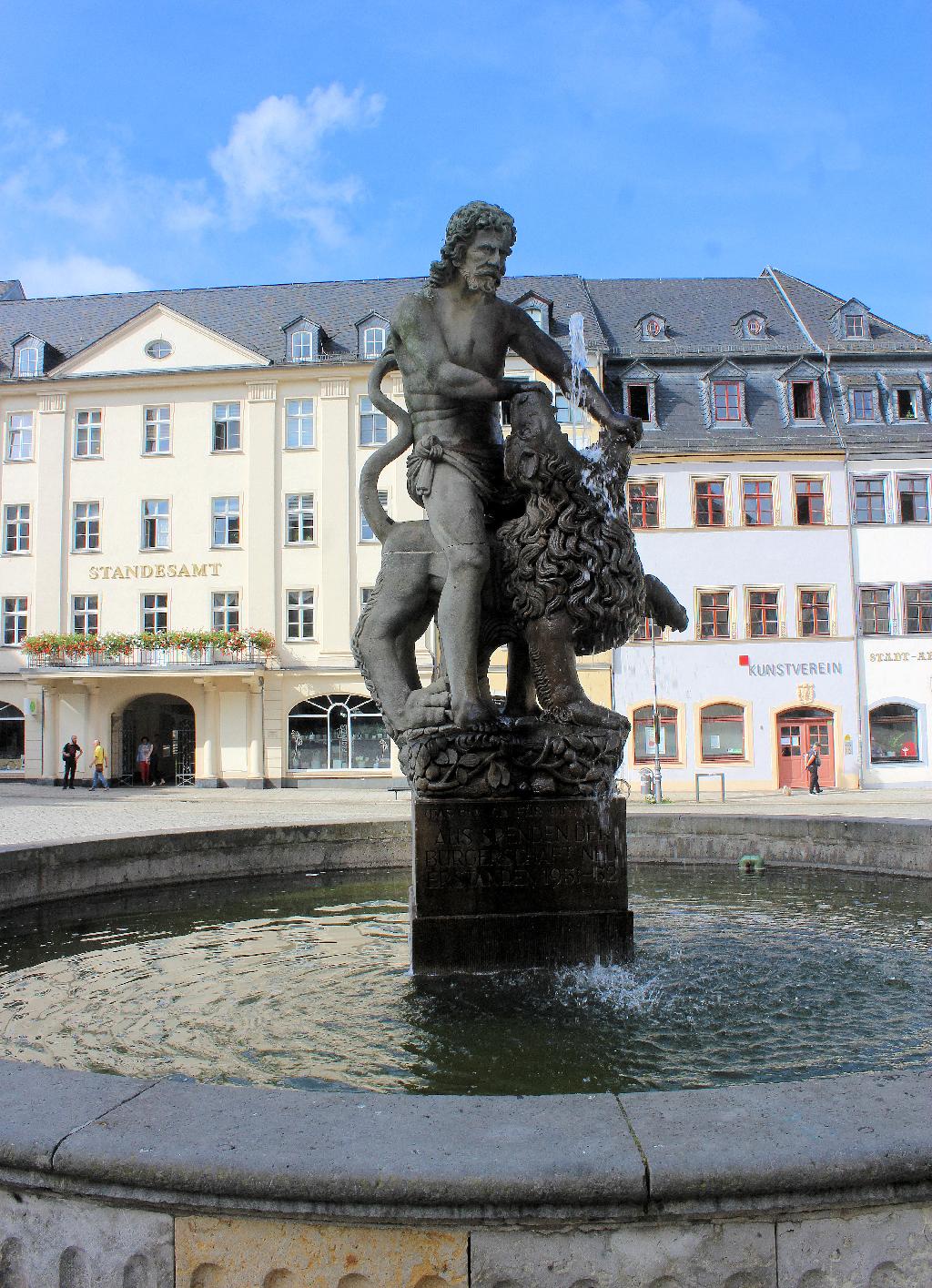 Simsonbrunnen Gera in Gera