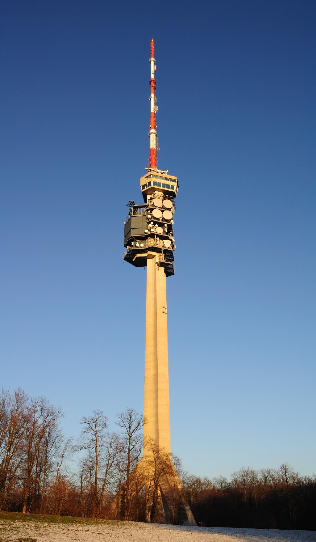 St. Chrischona Fernsehturm in Bettingen