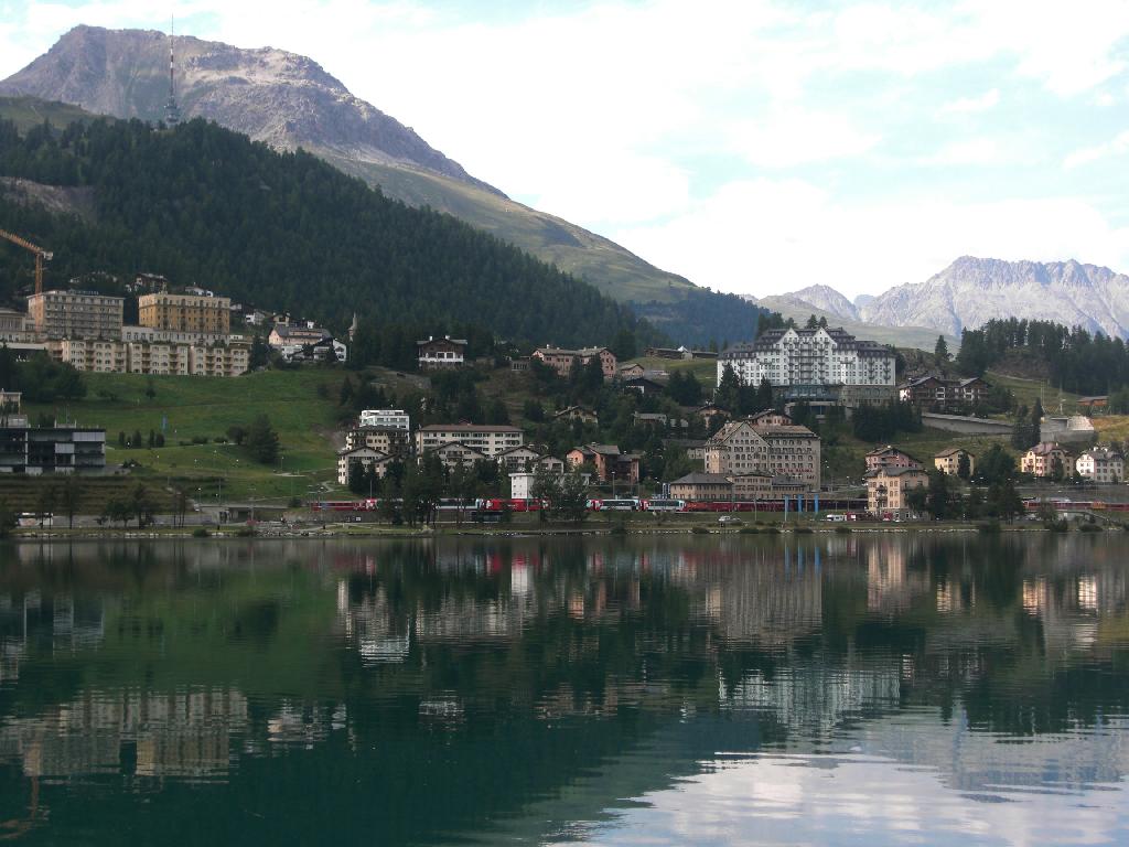 St. Moritzersee in St. Moritz