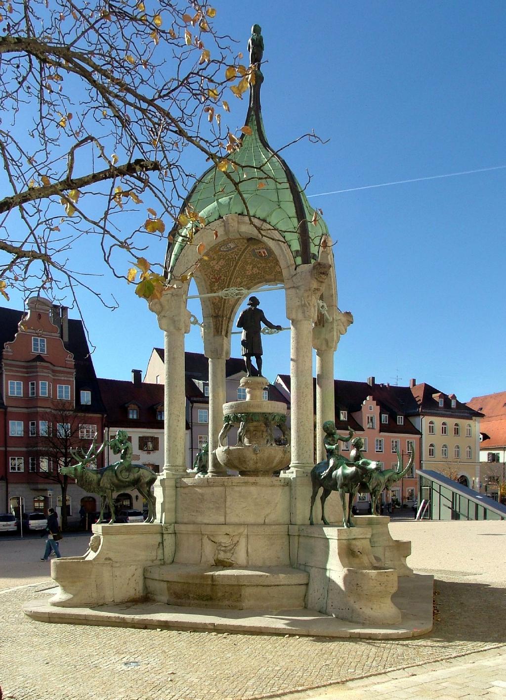 St.-Mang-Brunnen in Kempten (Allgäu)