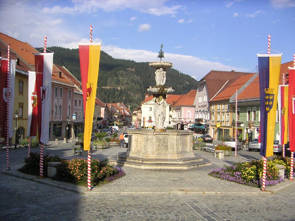 Stadtbrunnen Friesach in Friesach