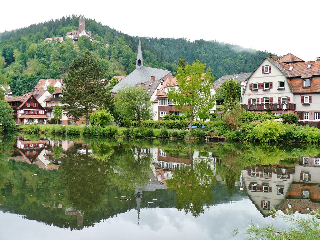 Stadtsee in Bad Liebenzell