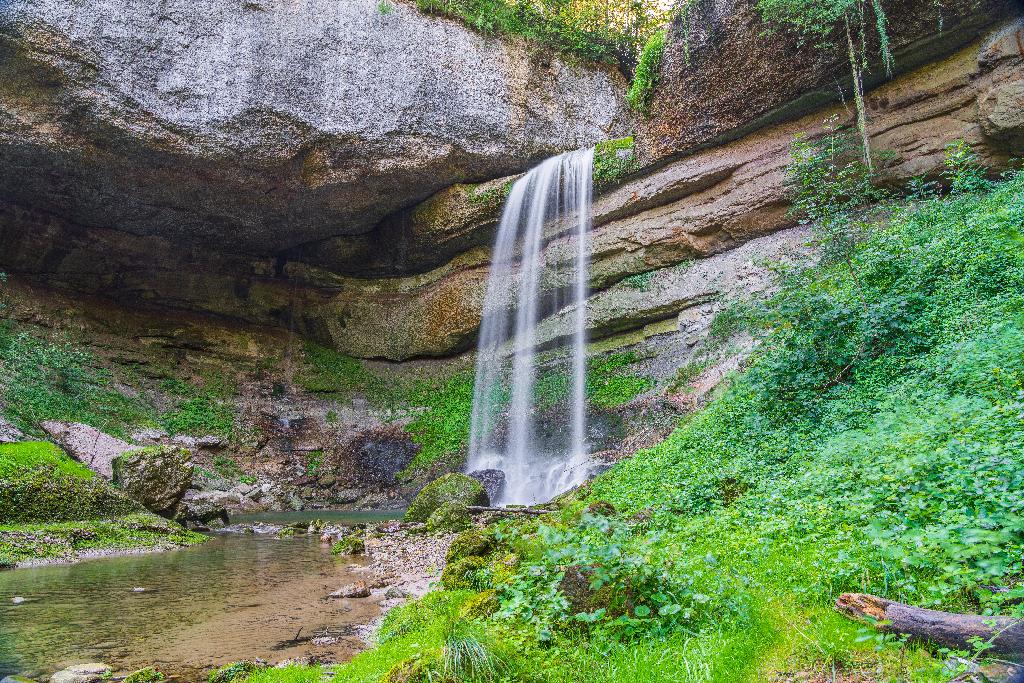 Tannertobel-Wasserfall in Rüti ZH