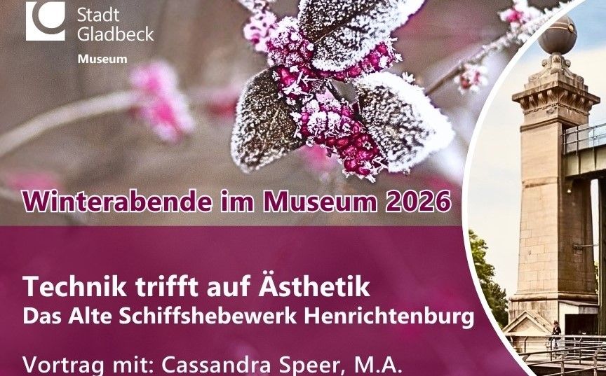 Technik trifft Ästhetik - Das Alte Schiffshebewerk Henrichenburg Vortrag mit Cassandra Speer, M.A.
