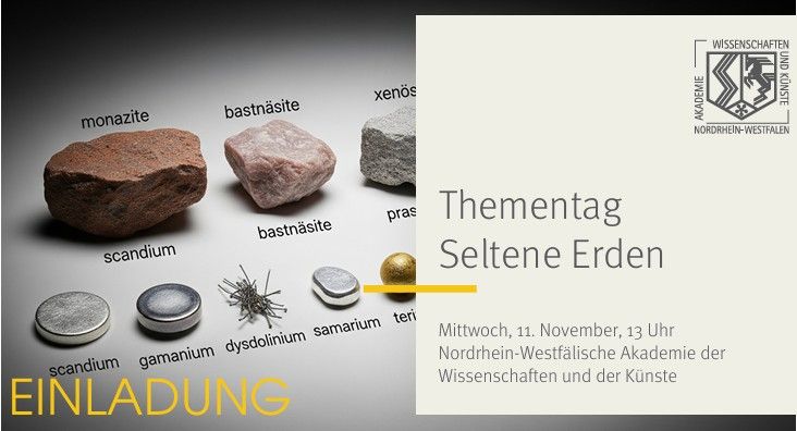 Thementag Seltene Erden in Düsseldorf