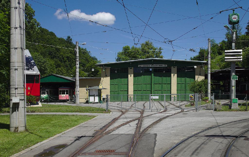 Tramwaymuseum in Graz-Mariatrost
