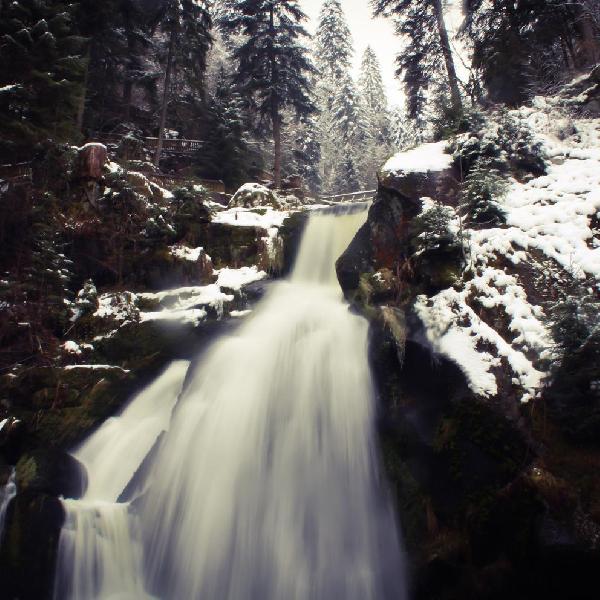 Triberger Wasserfälle in Triberg im Schwarzwald