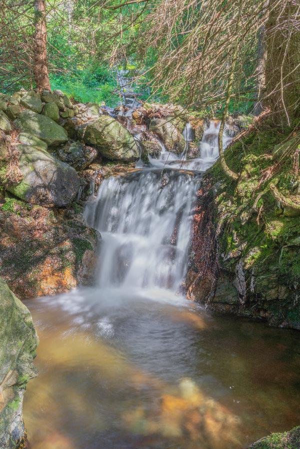 Unterer Gustbach Wasserfall