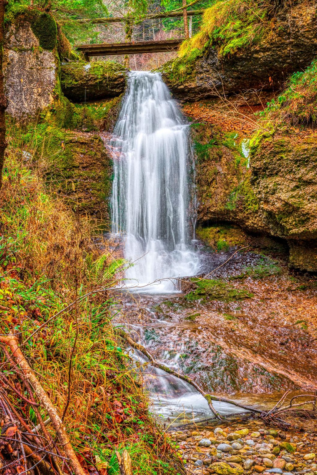 Vordere Töss-Wasserfall I in Fischenthal