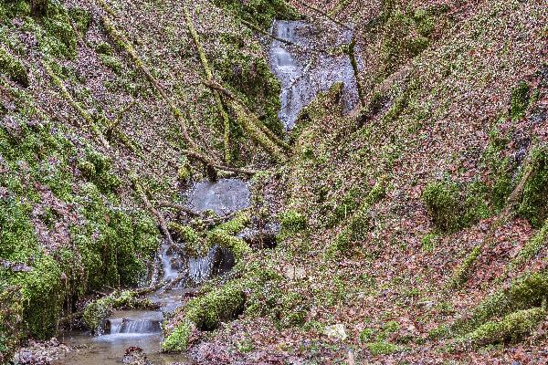 Wasserfall am Amselfels in Wutach