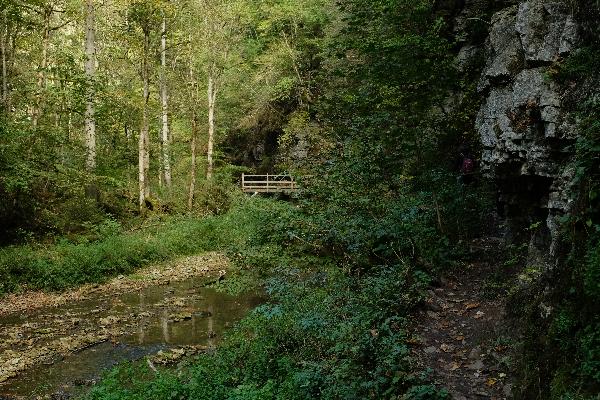 Wasserfall an der Burghalde