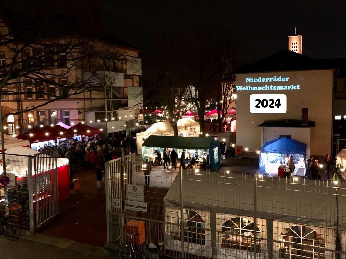 Weihnachtsmarkt Niederrad 2024 in Frankfurt am Main