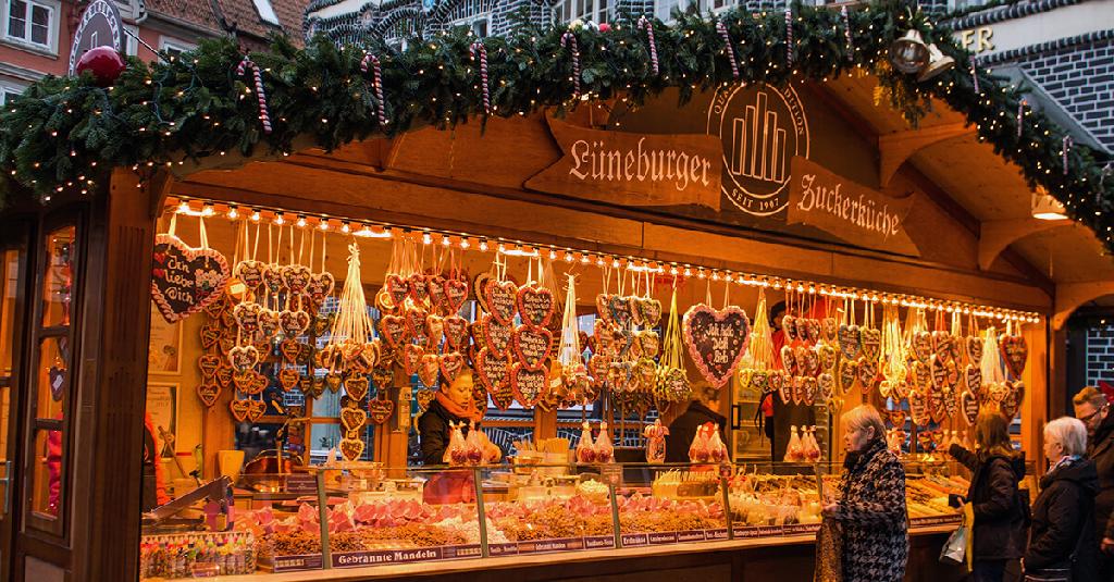 Weihnachtsmarkt Lüneburger Rathaus 2023