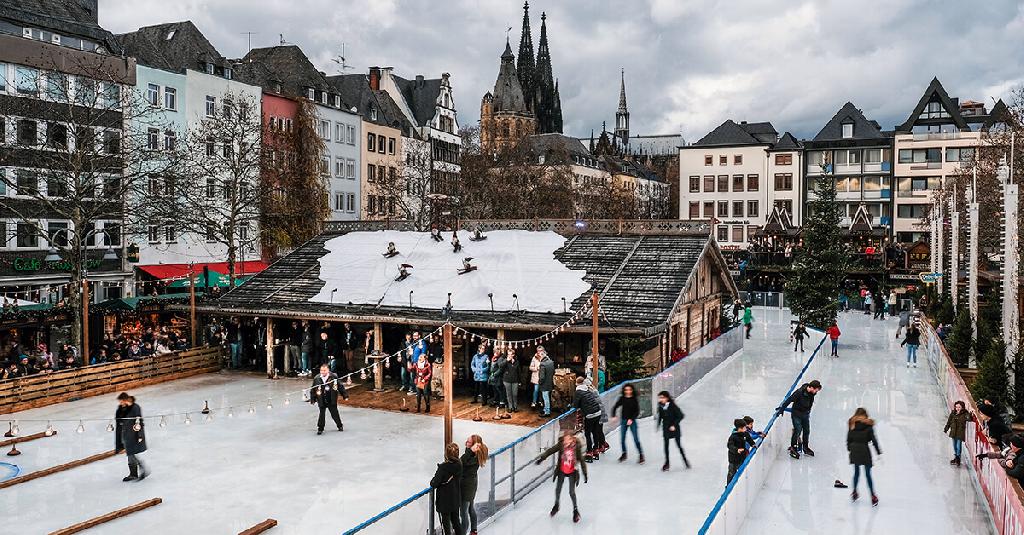 Weihnachtsmarkt am Kölner Dom 2021