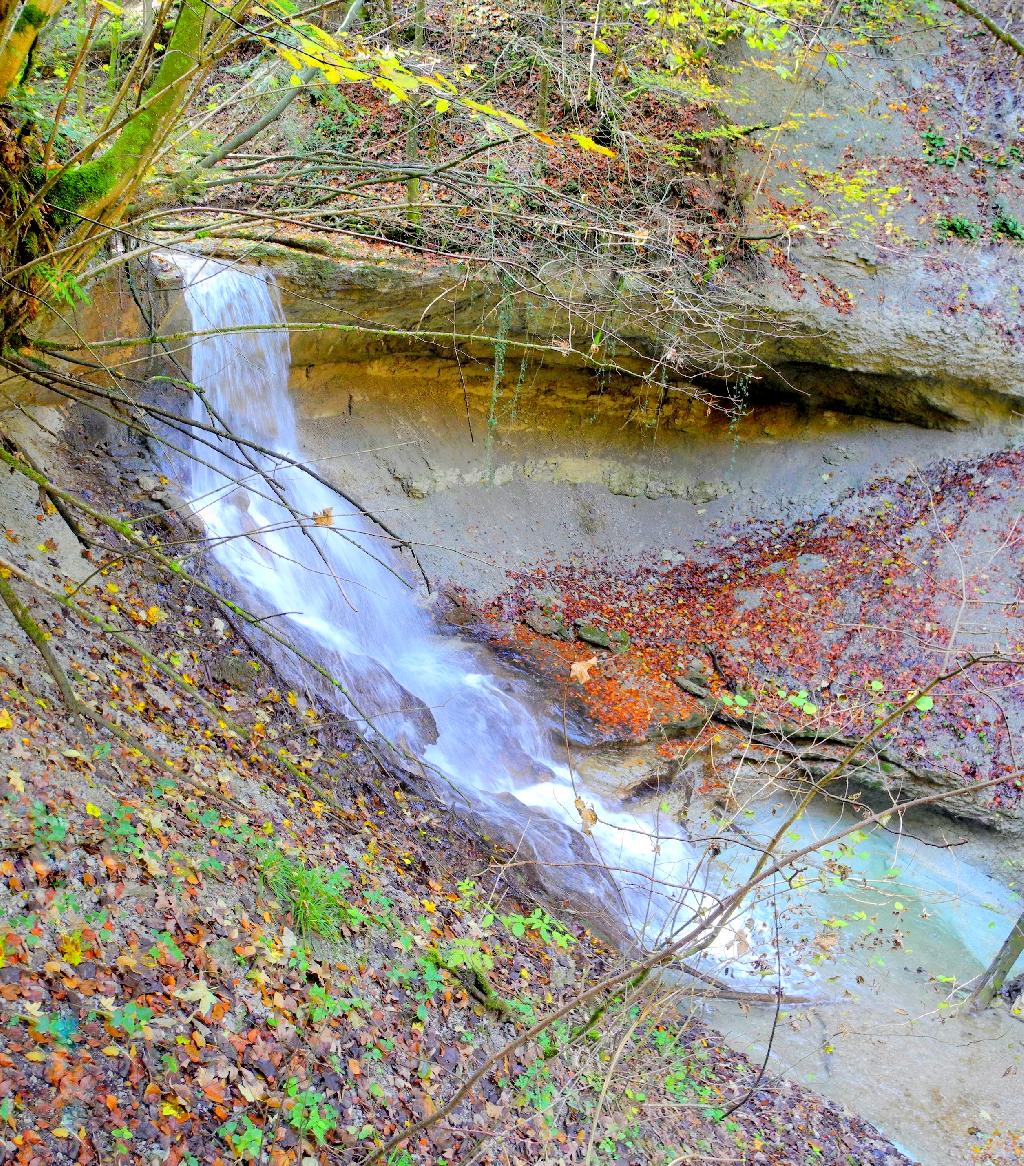 Wissenbach-Wasserfall II in Bauma