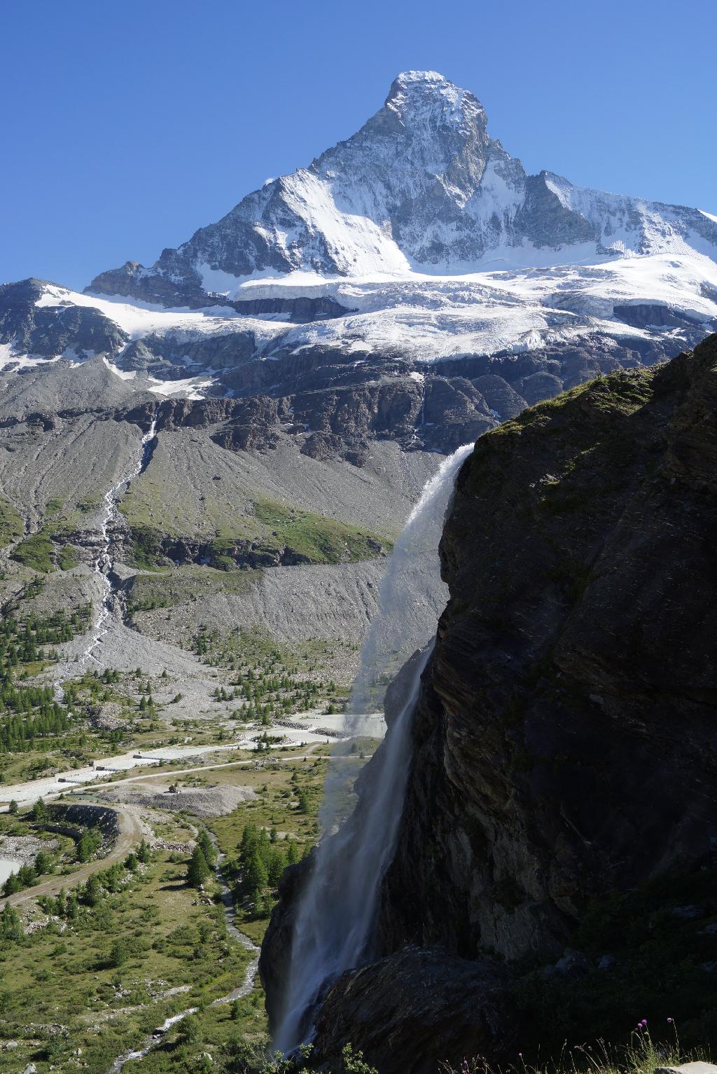 Zmuttbachfall in Zermatt