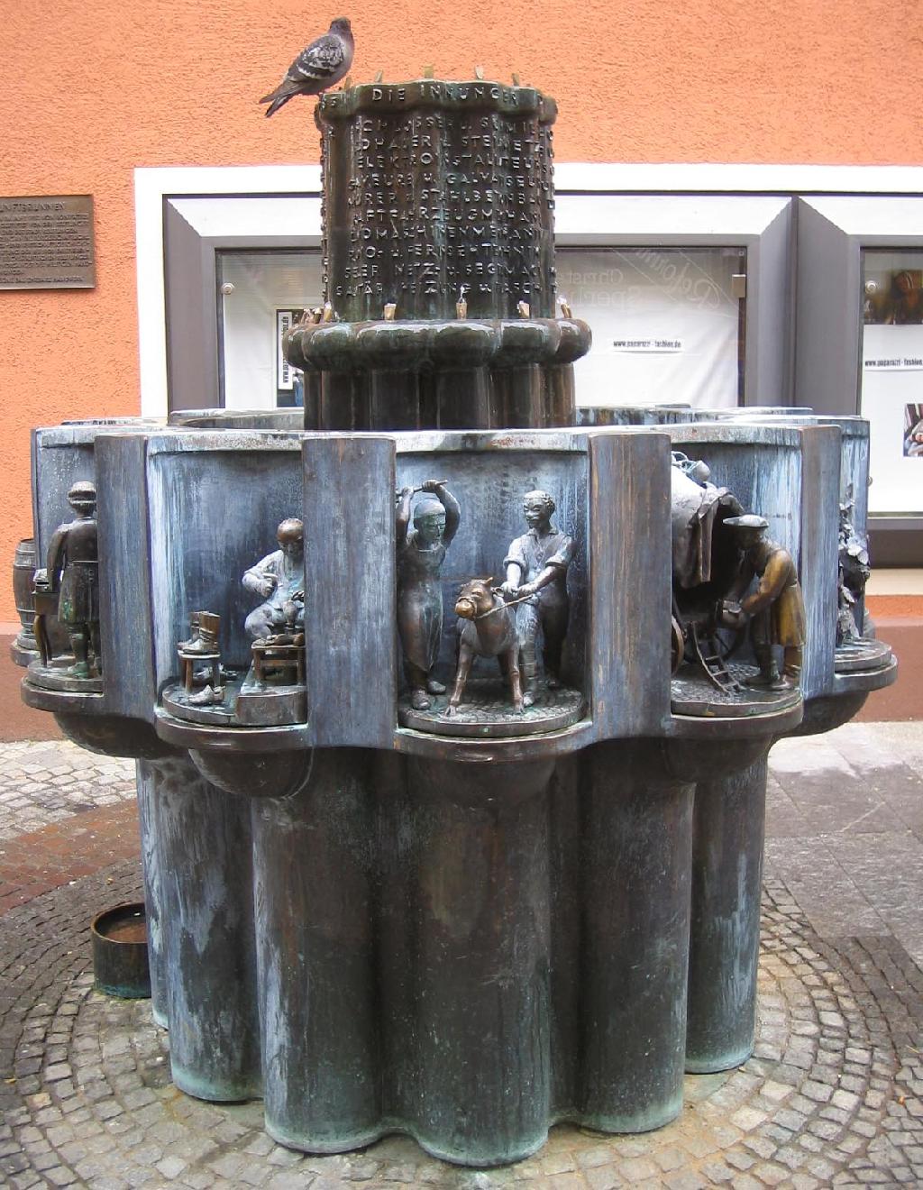 Zunftbrunnen in Reutlingen