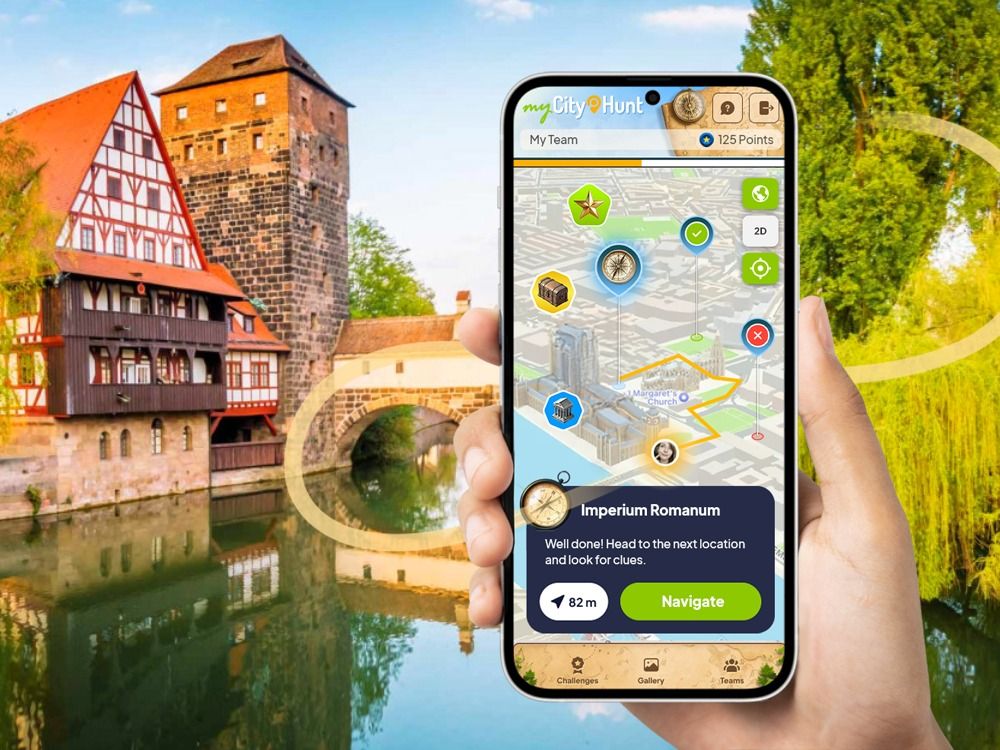 myCityHunt Schnitzeljagd Nürnberg in Nürnberg
