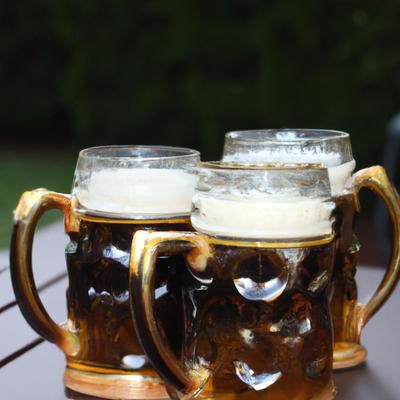 Biergarten zum Hafen in Brohl-Lützing