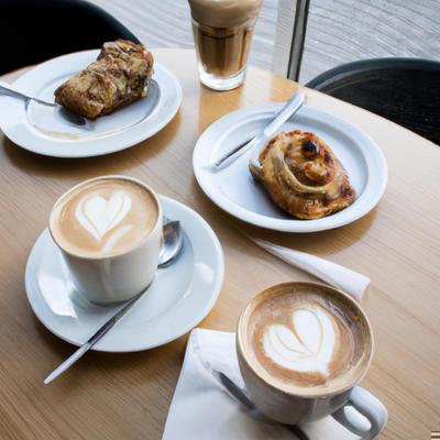 Cafe im historischen Bahnhof