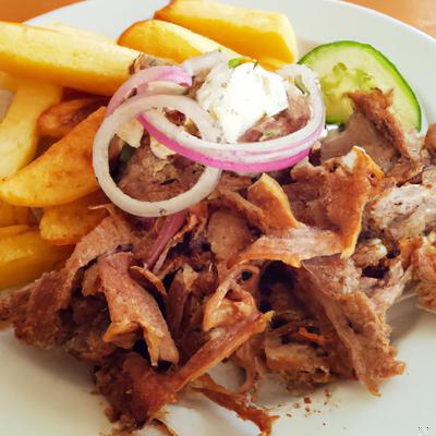 Griechisches Gyros Haus