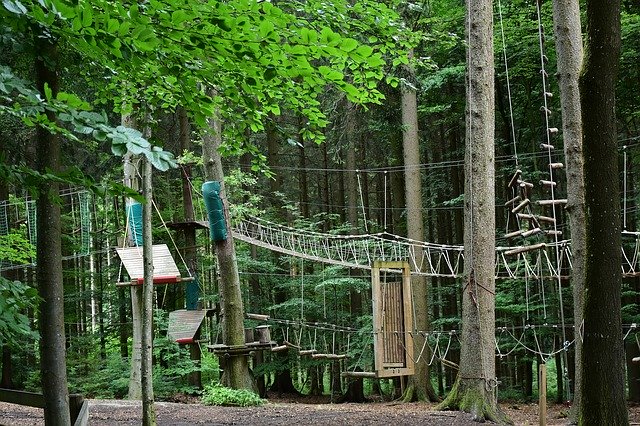 Waldkletterpark Velbert in Velbert