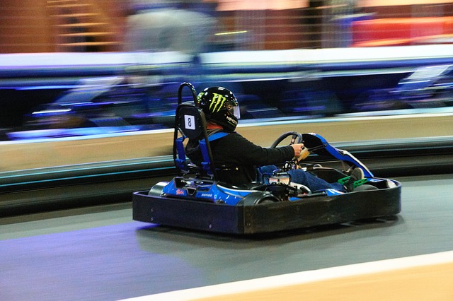 POWERhall kart racing in Chemnitz