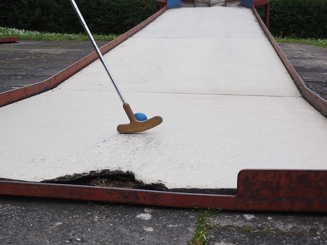 Minigolf pit pat in Waging am See