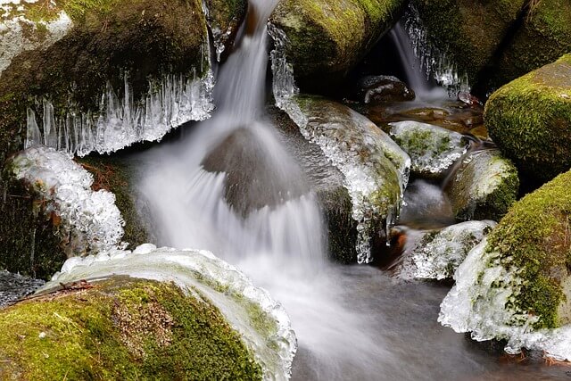 Giesla Fuchsschwanz-Wasserfall in Silbertal