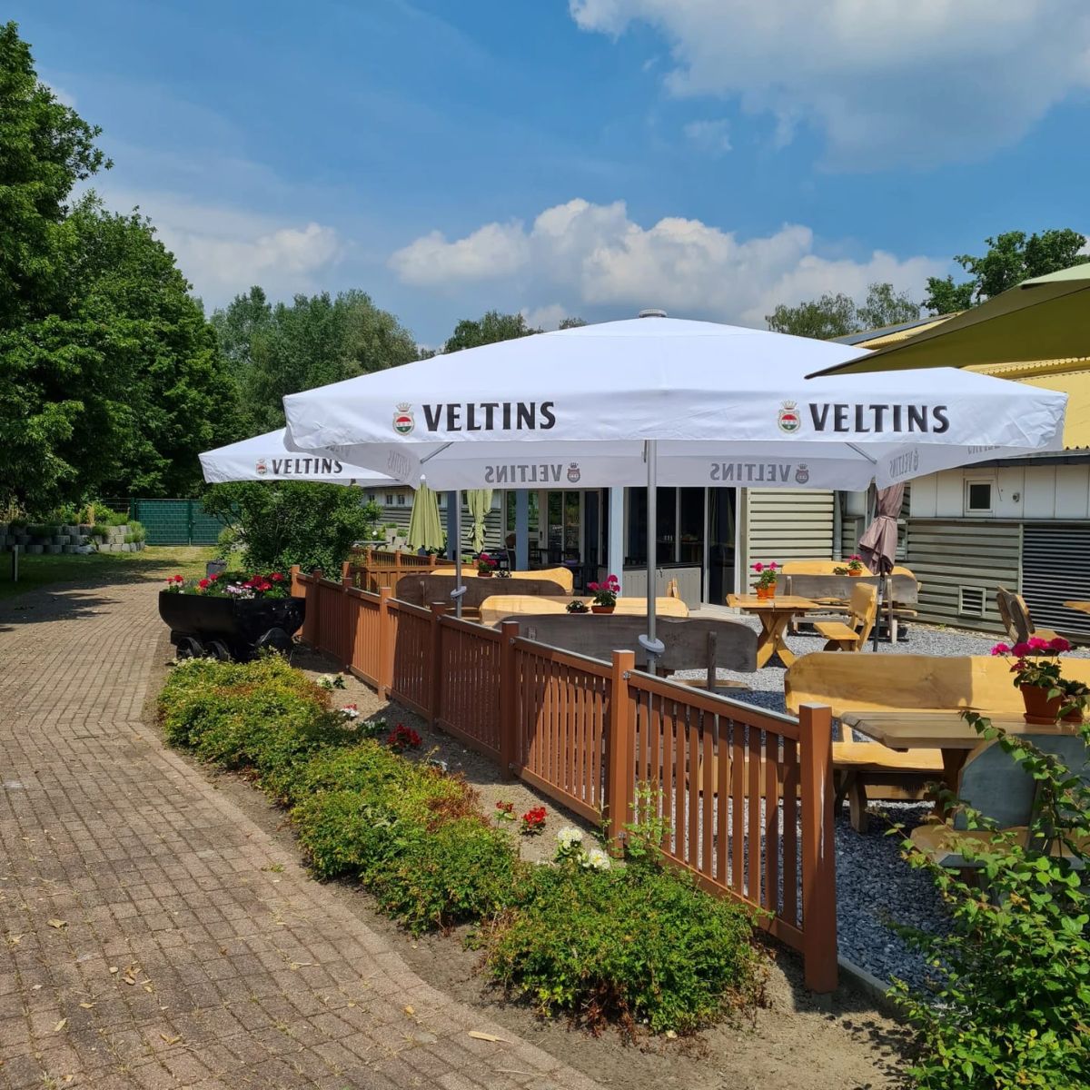 Biergarten an der Zwolle Allee in Lünen