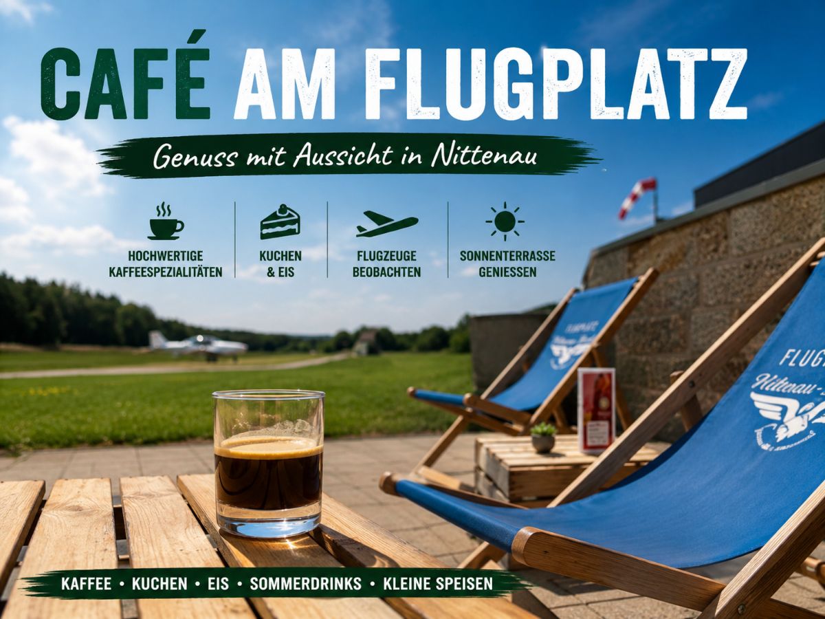 Café am Flugplatz in Bruck i.d.OPf.