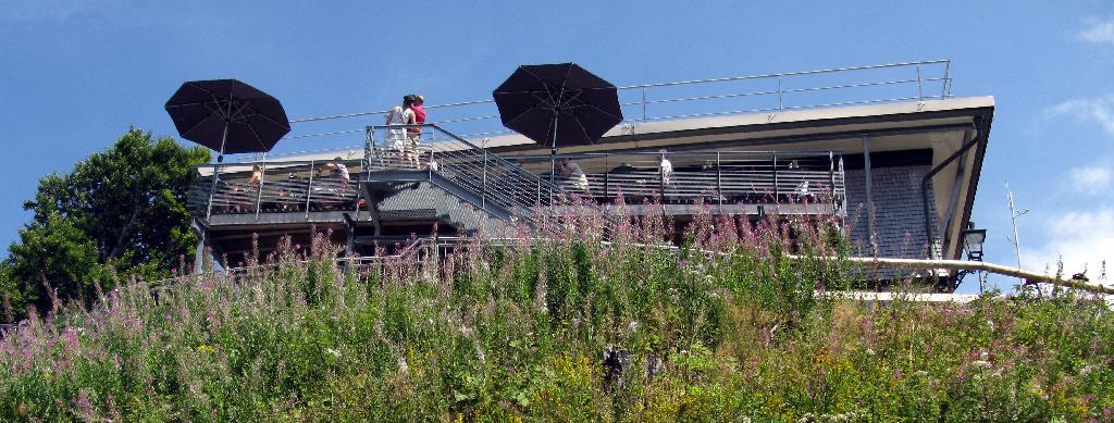 Die Bergstation in Freiburg im Breisgau