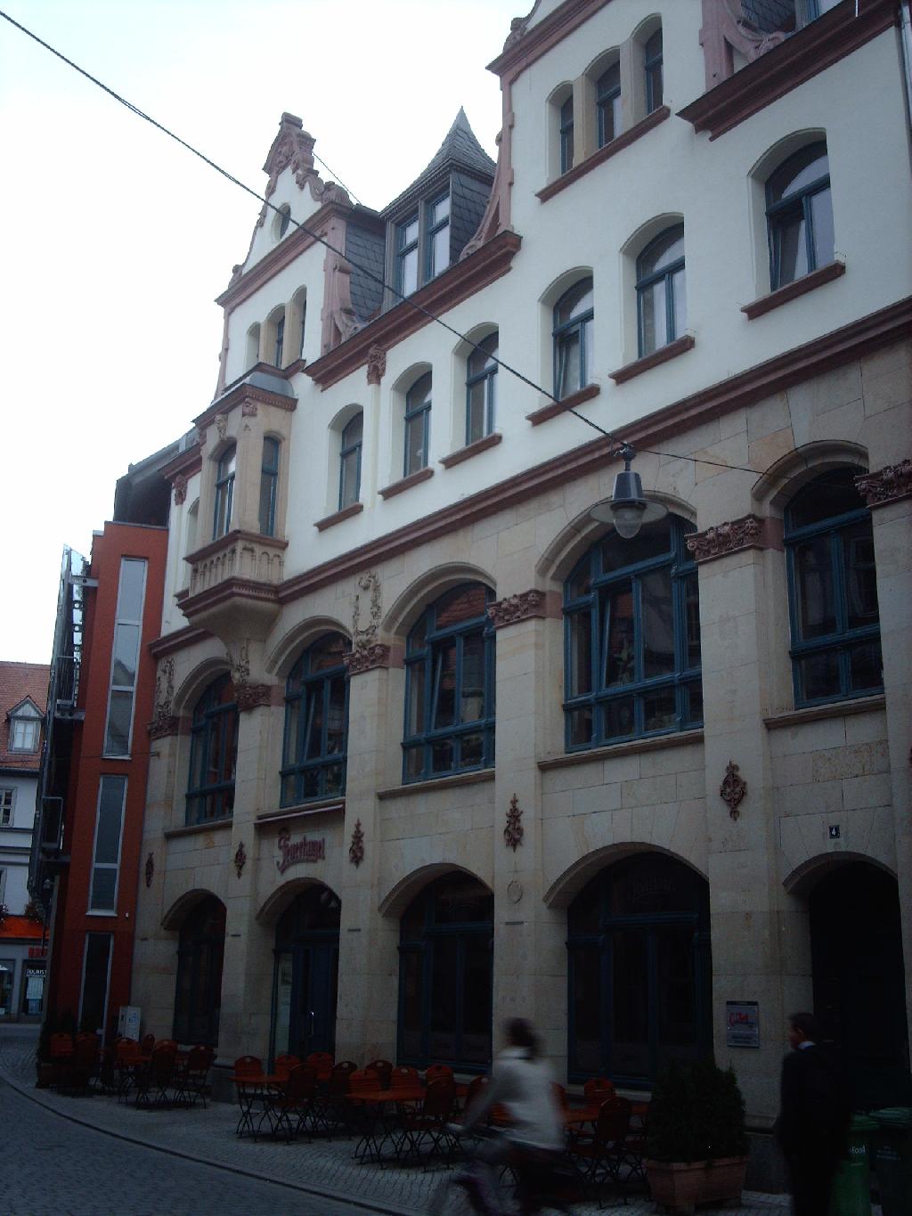 Feuerkugel in Erfurt