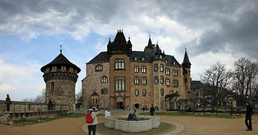 Schlossterrasse in Wernigerode