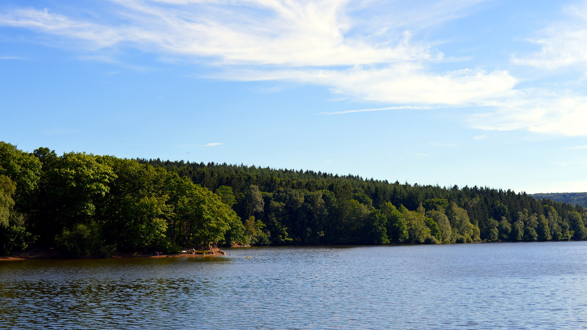 Die 10 größten Seen in Brandenburg